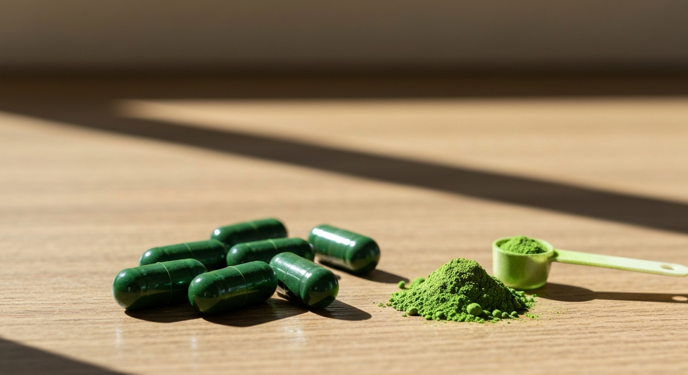 Gélule de spiruline : intérêt, dosage et comparaison des formats