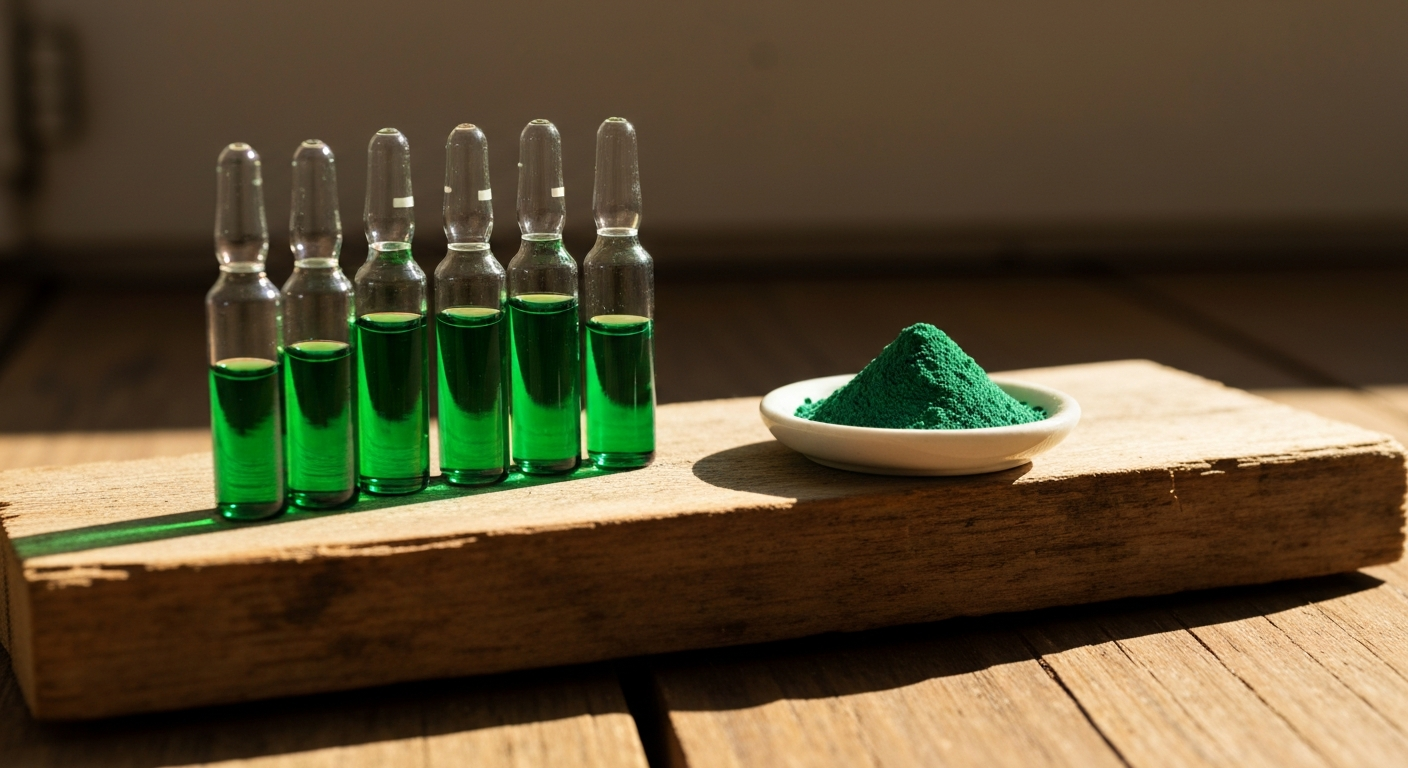Spiruline liquide : atouts, limites et comparaison avec la poudre